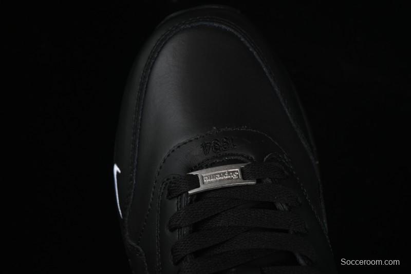 Nike Air Max 1 Retro Running Shoes with Half-Sole Air Cushion - HF8813-001