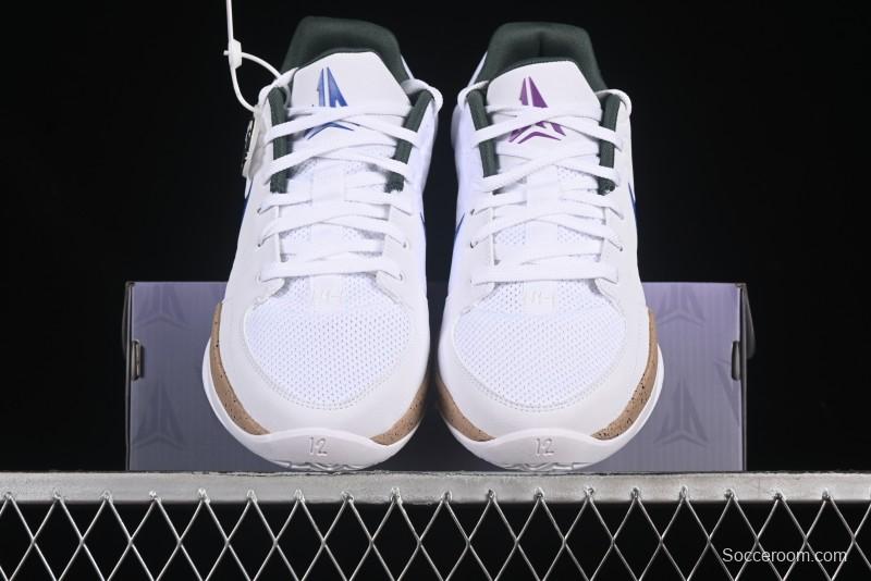 Nike Ja 2 "Nightmare" Performance Basketball Shoes with Air Zoom Cushion and Molded Midfoot Panel - FD7328-101