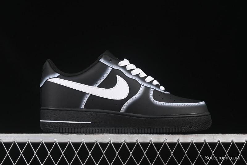 Nike Air Force 1'07 Low Casual Sneakers with Full-Length Air Cushion - DD8959-001