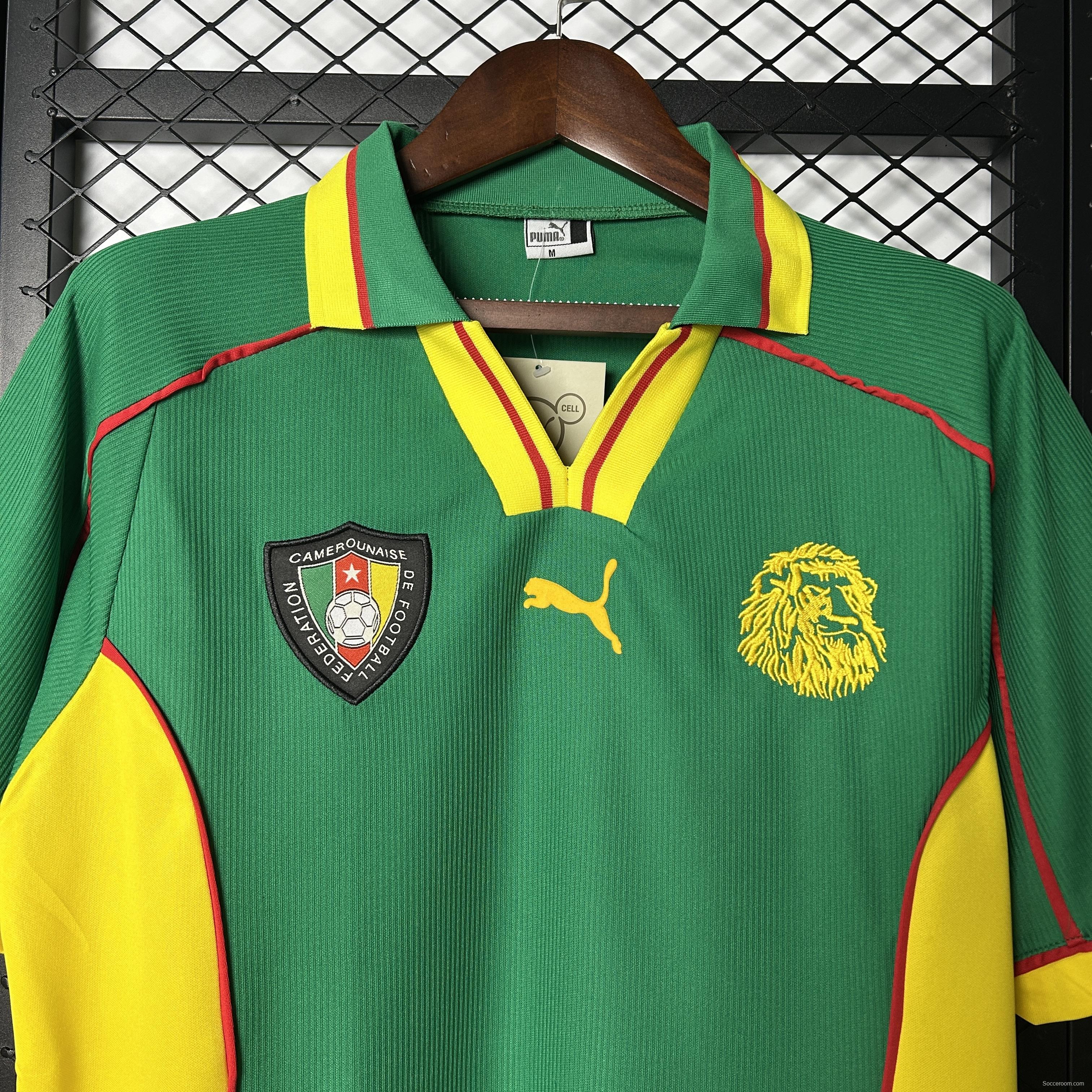 1998 Retro Cameroon Home Jersey
