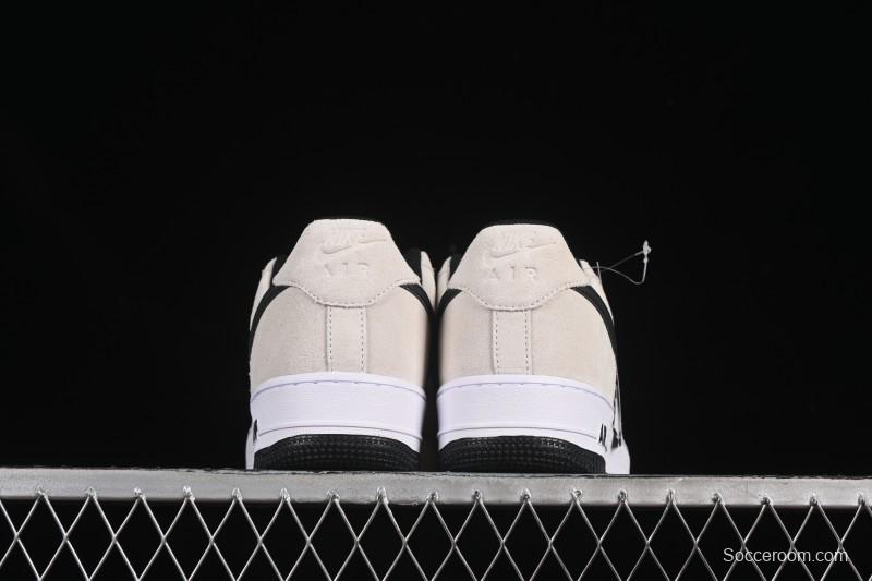 Nike Air Force 1'07 Low Casual Sneakers with Full-Length Air Cushion - IB6388-100