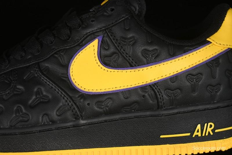 Nike Air Force 1 '07 Low Kobe Full-Grain Leather Casual Sneakers - HV5122-001