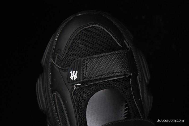 Adidas NY MLB Winner Chunky Mask New York Yankees Height Increase Platform Sandals - 3ASDW015350BKS