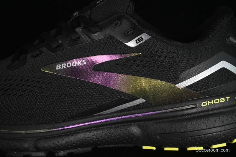 Brooks Ghost 15 Low-Cut Breathable Cushioned Support Casual Running Shoes - 1203801B189