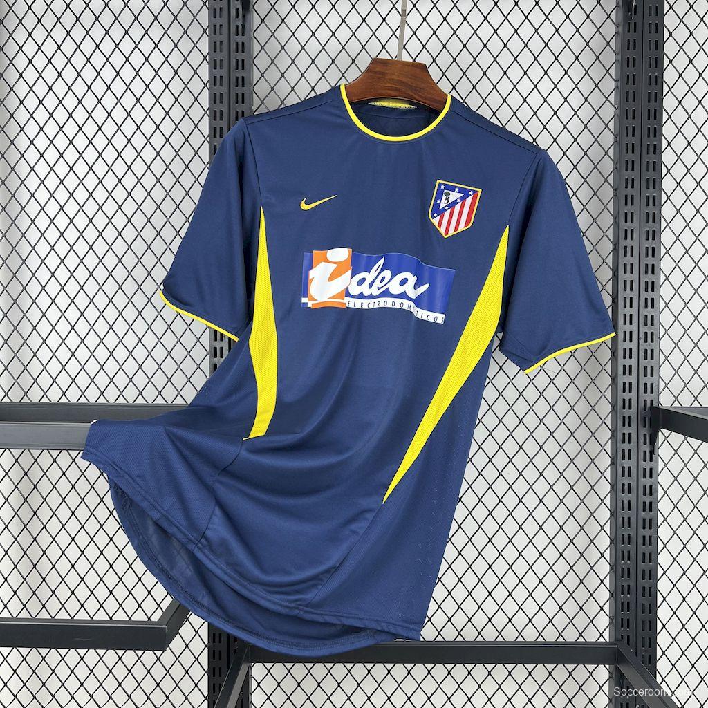 2002/03 Atletico Madrid Away Retro Jersey