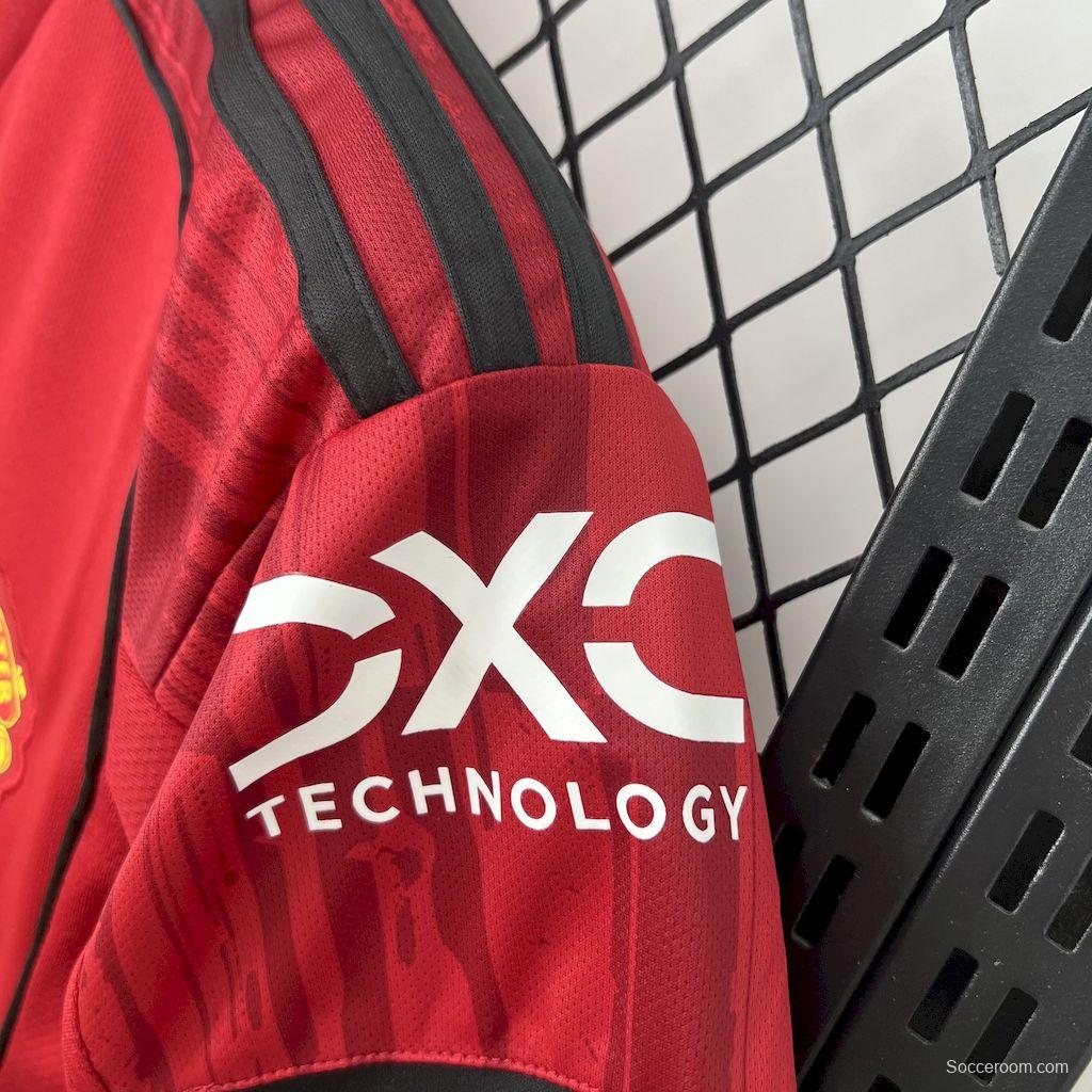 2025/26 Manchester United Home Women Jersey