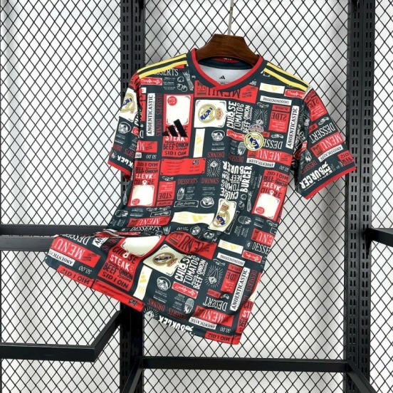 2025/26 Real Madrid Doodle Board Jersey