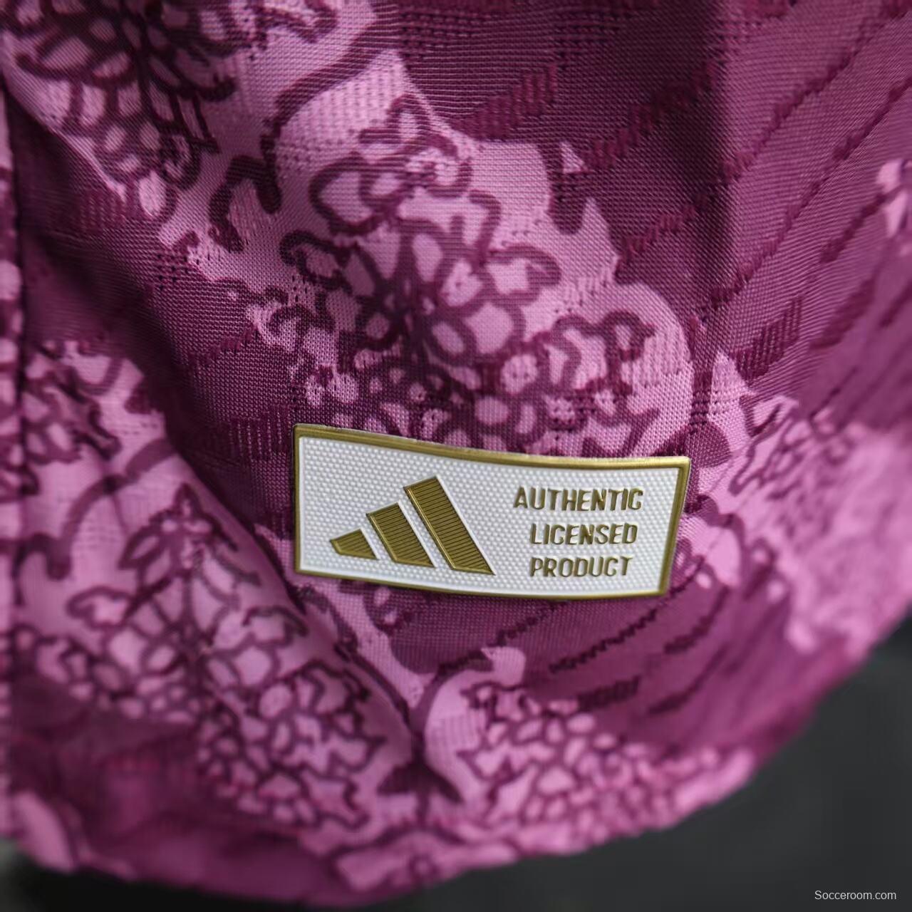 Player Version 25/26 Real Madrid Purple Pre-Match Jersey