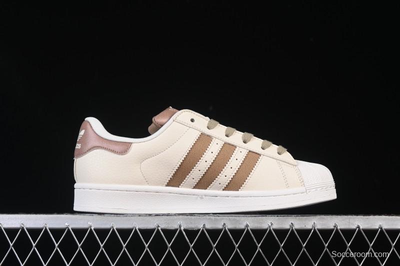 Adidas Superstar II Casual Sneakers with Shell Toe Design - JR6988