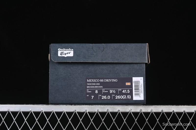 OnitsukaTiger Mexico 66 Driving Low-Top Casual Running Shoes - 1183C306-200
