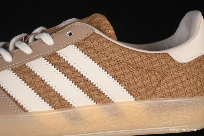 Adidas Originals Gazelle Indoor Retro Casual Slip-Resistant Wear-Resistant Low-Top Skate Shoes - JR8851