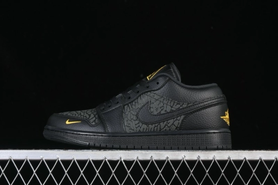 Nike Air Jordan 1 Low Elephant Print Casual Sneakers - IM6568-010