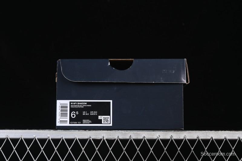 Nike Air Force 1 Shadow Lightweight Platform Low-Top Casual Sneakers - IO7594-101