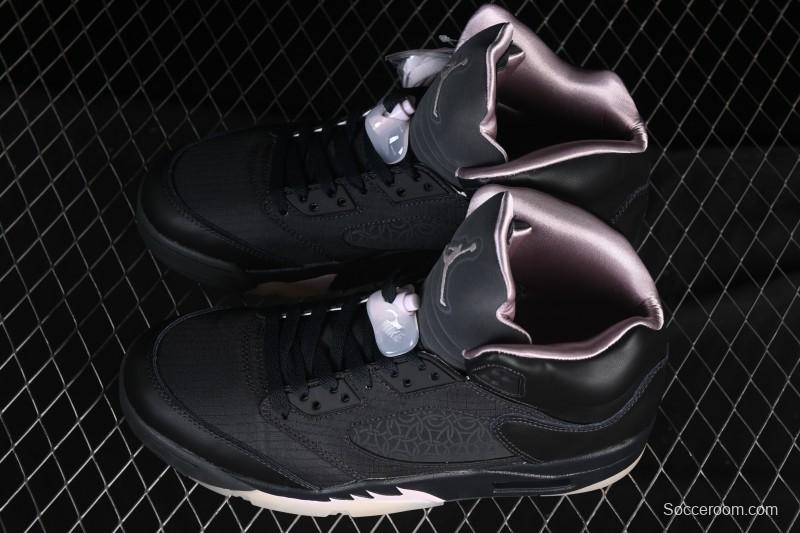 Air Jordan 5 Retro Paris Saint-Germain Off Noir Basketball Shoes - HQ3004-001