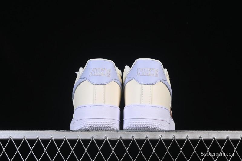 Nike Air Force 1'07 Low Casual Sneakers with Full-Length Air Cushion - IH7352-001