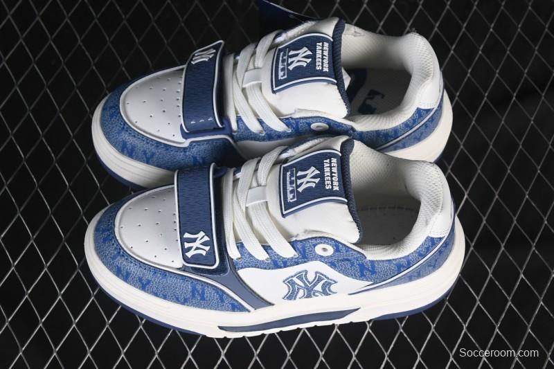 New York Yankees Chunky Liner Pocket Monogram Height-Increasing Thick Sole Casual Running Shoes - 3ASXP025N50NYS