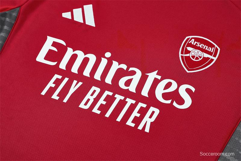 25/26 Arsenal Red Short Sleeve with XS  Short Sleeve Jersey+Shorts