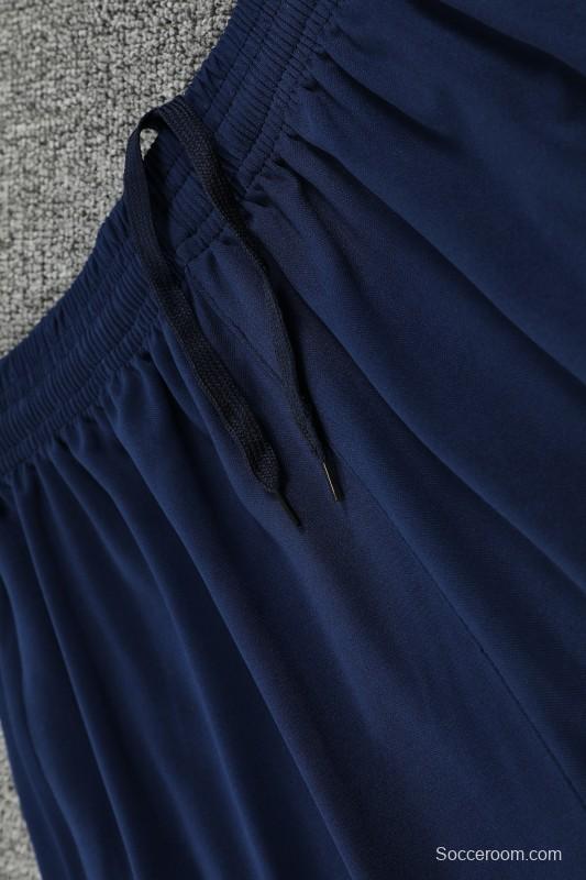 25/26 PSG Red/Blue Vest Jersey+Shorts