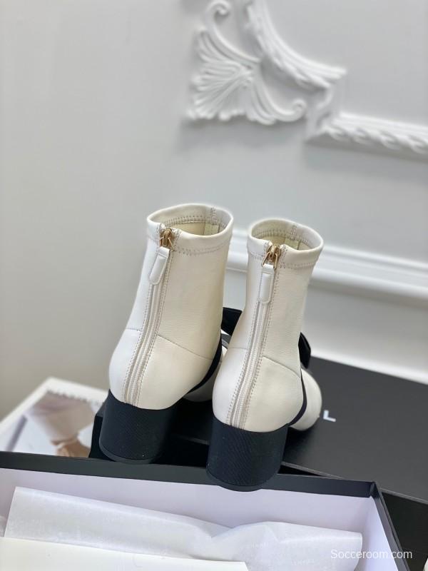 Chanel 2025 SS Bow Mary Jane Ankle Boots - LY00320