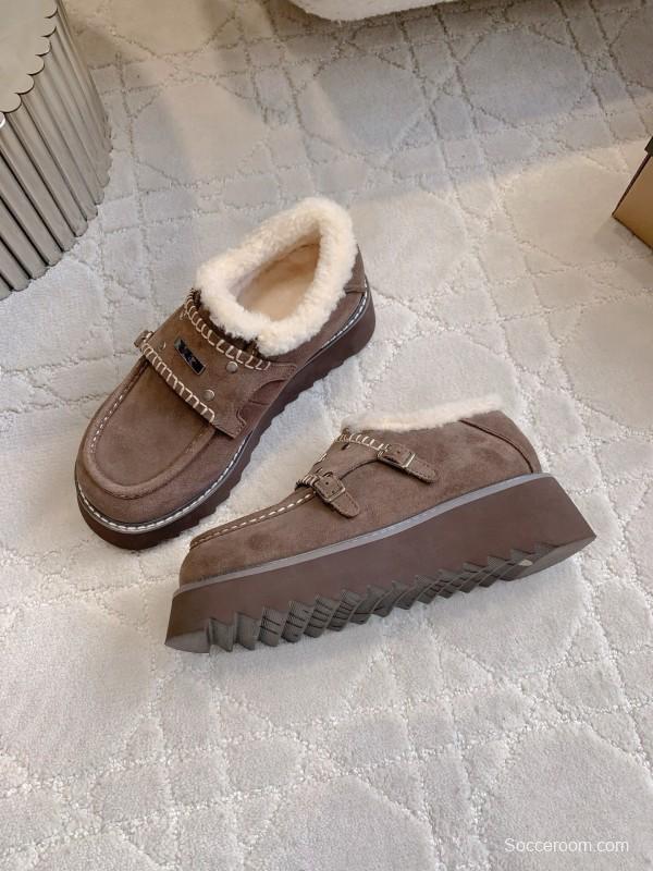 UGG 2025/SS Wool Warm Platform Casual Shoes - AS00300