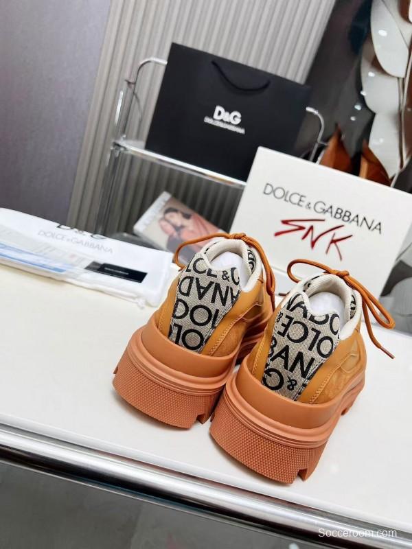 D&G Chunky Derby Casual Platform Shoes - AS00340