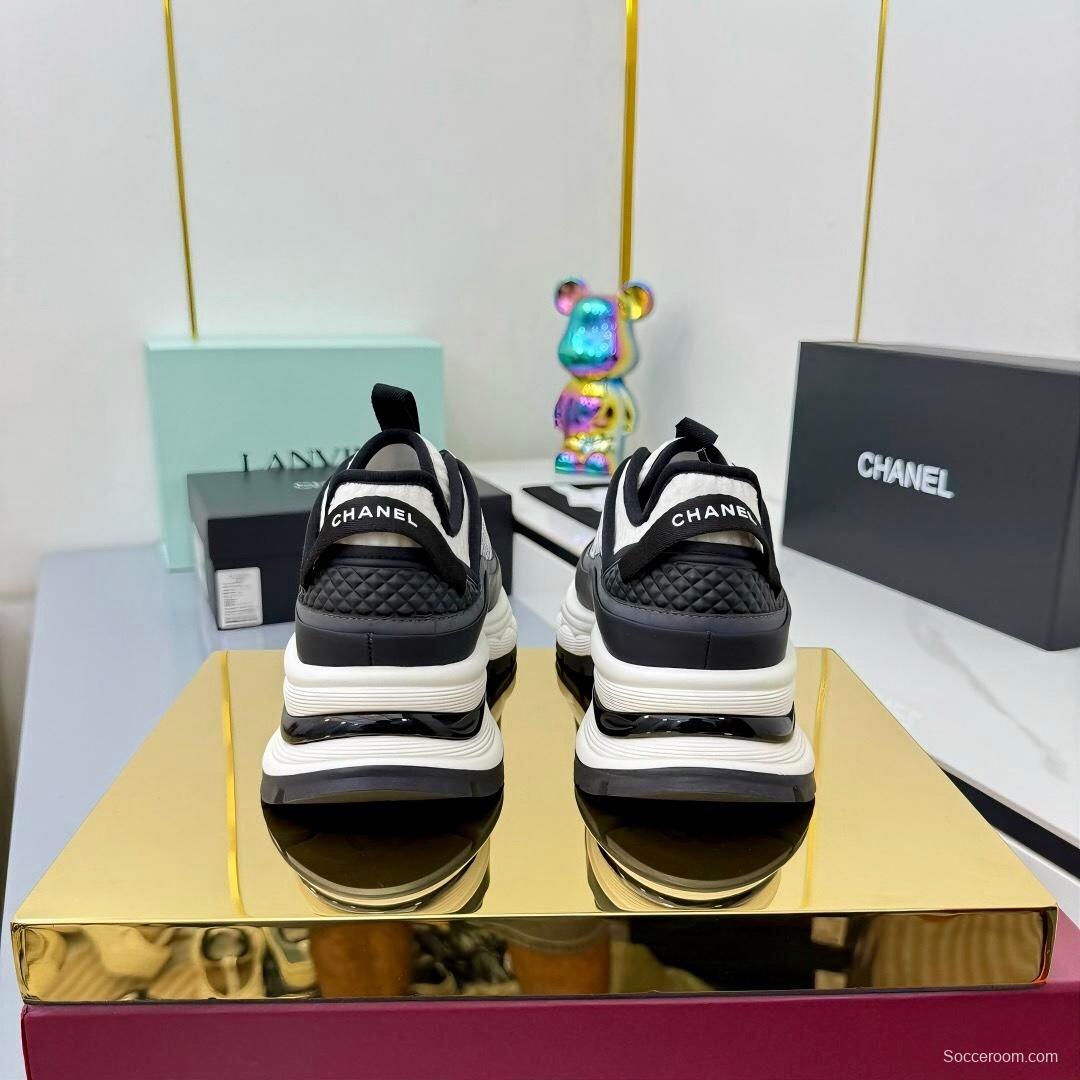 Chanel 2025/SS Panda Loafers Casual Sneakers - LY00360
