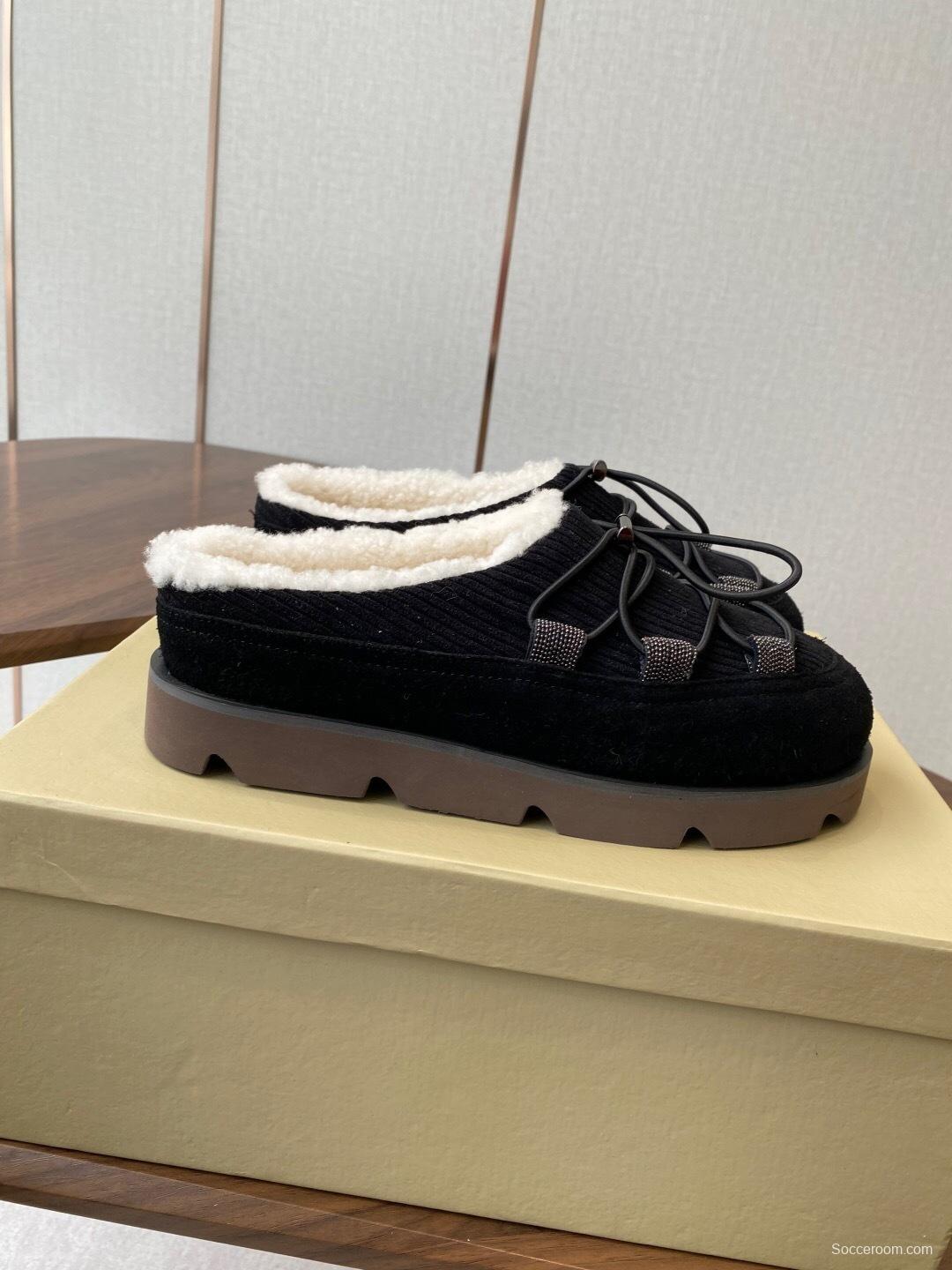 Brunello Cucinelli Open Walk Ankle Boot Winter Snow Boots - AS00300