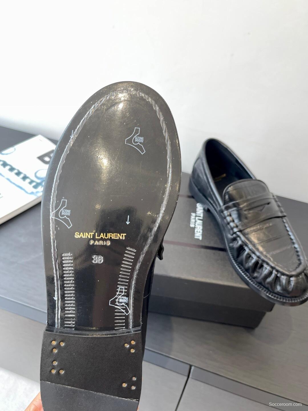 Saint Laurent Classic Loafer Flats - KFY00350