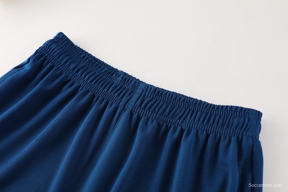 2025 Brazil Lake Green Half Zipper Jacket+Long Pants