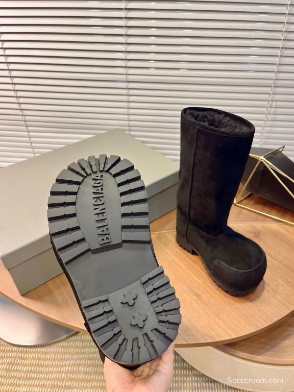 Balenciaga 2025 SS Oversized High Heel Snow Boots - AS00570