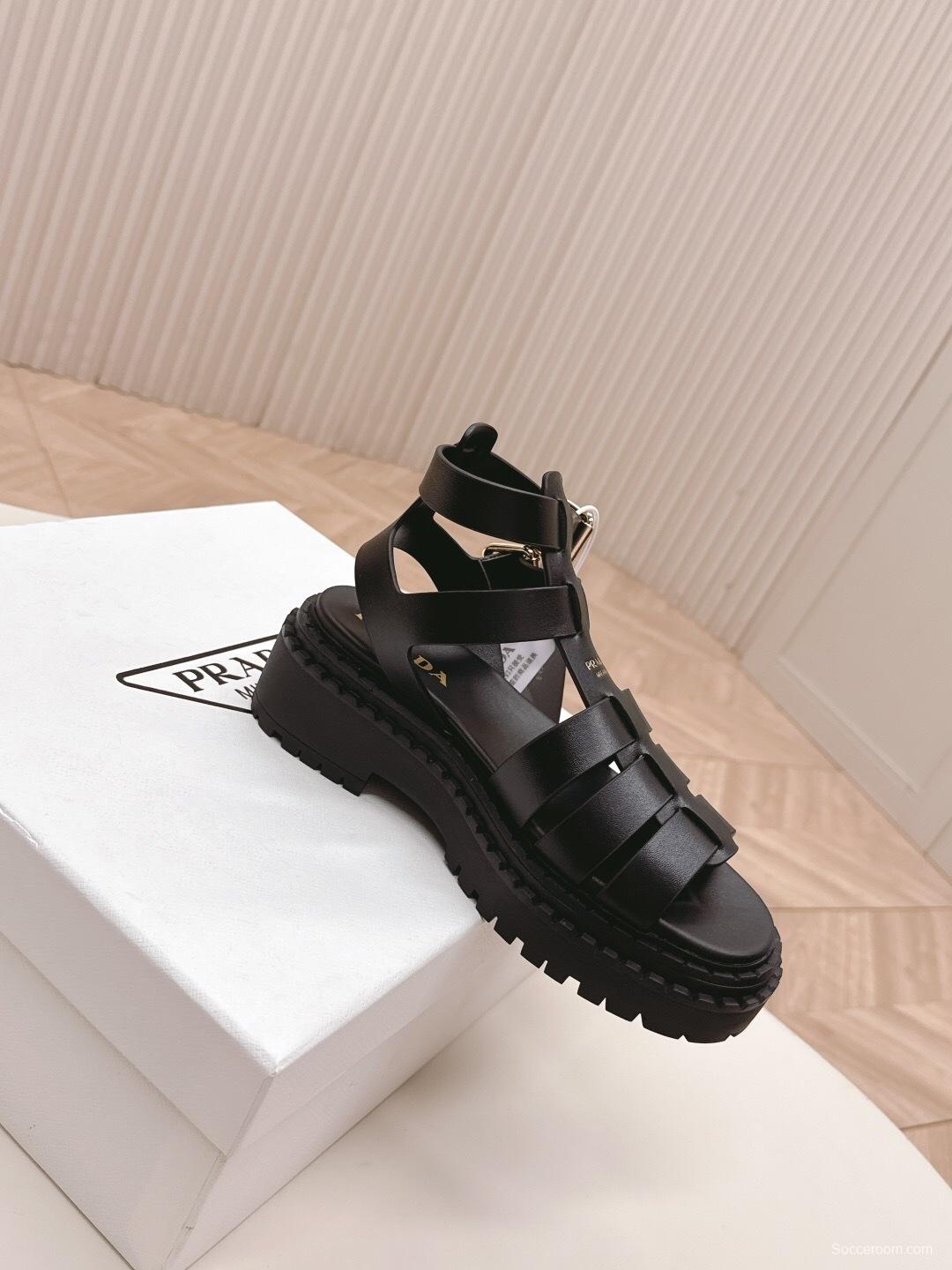 Prada Spring Summer 2025 High-Top Sandals Roman Platform - LY00300