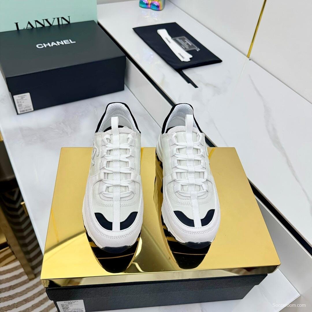 Chanel 2025 SS Thick Sole Casual Sneakers - LY00310