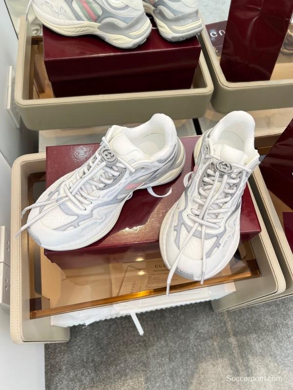 Gucci 2025 SS Collection 2.0 Sneakers with Retro-Futuristic Design - LY00460