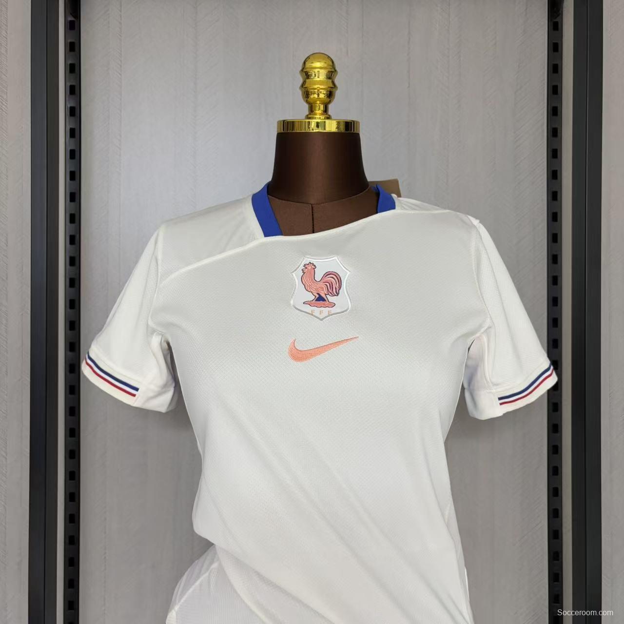 2026 Women France Beige Jersey