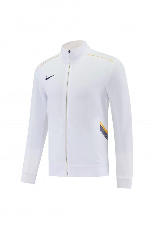 2026 NIKE White Full Zipper Jacket + Long Pants