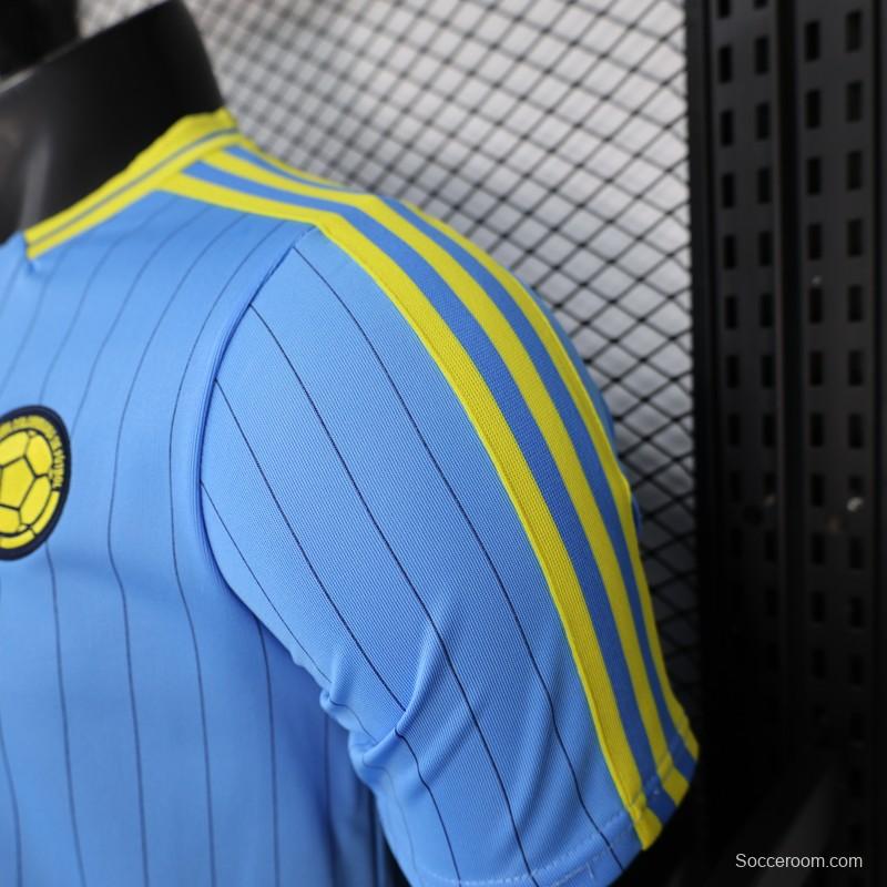 Player Version 2026 Colombia Blue Terrace Icons Jersey