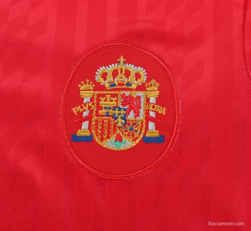 Retro Kids 1994 Spain Home Jersey