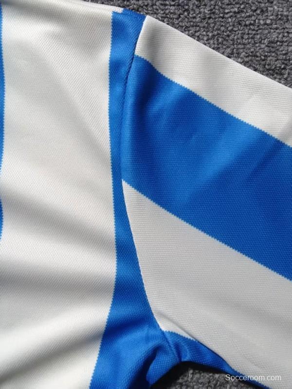 Retro 1998 Kids Argentina Home Long Sleeve Jersey