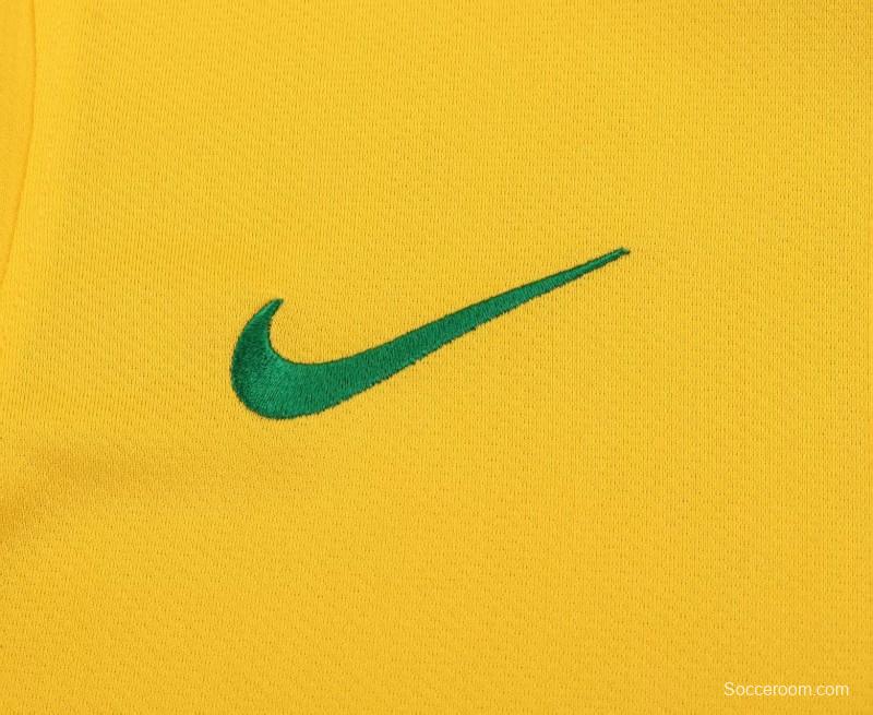 Retro 2006 Brazil Home Jersey