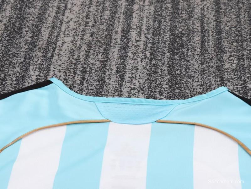 Retro Kids 2006 Argentina Home Jersey