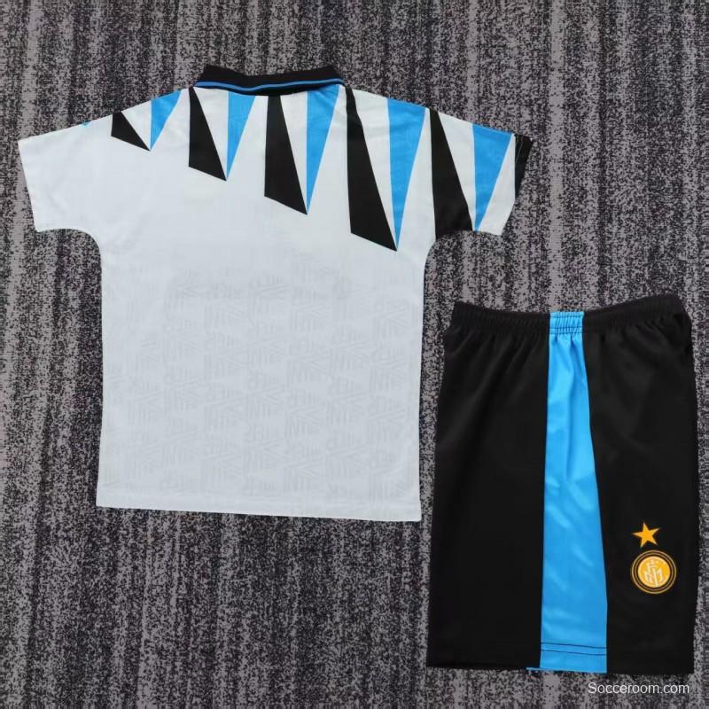 Retro Kids 92/93 Inter Milan Away Jersey