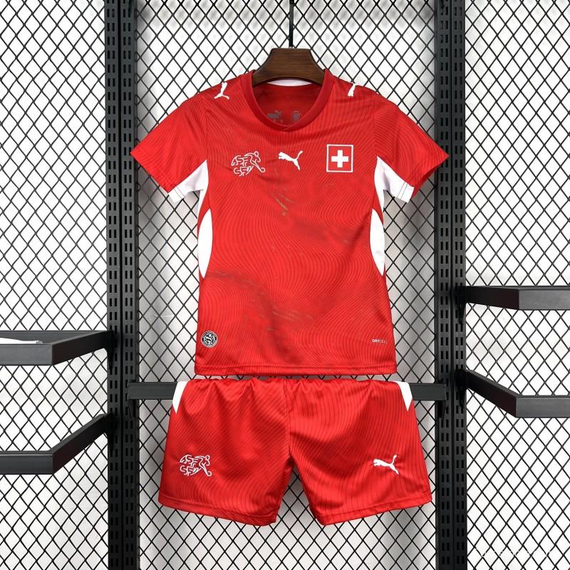 2026 Kids Switzerland World Cup Home Kit