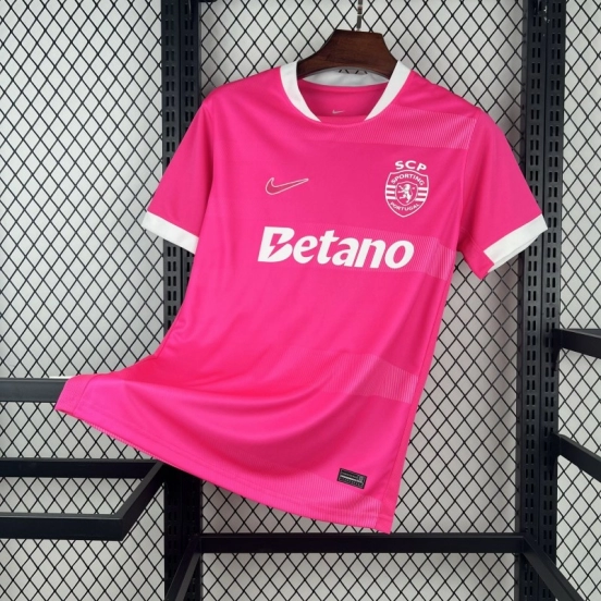 2026/27 Mens Sporting CP Pink October Jersey