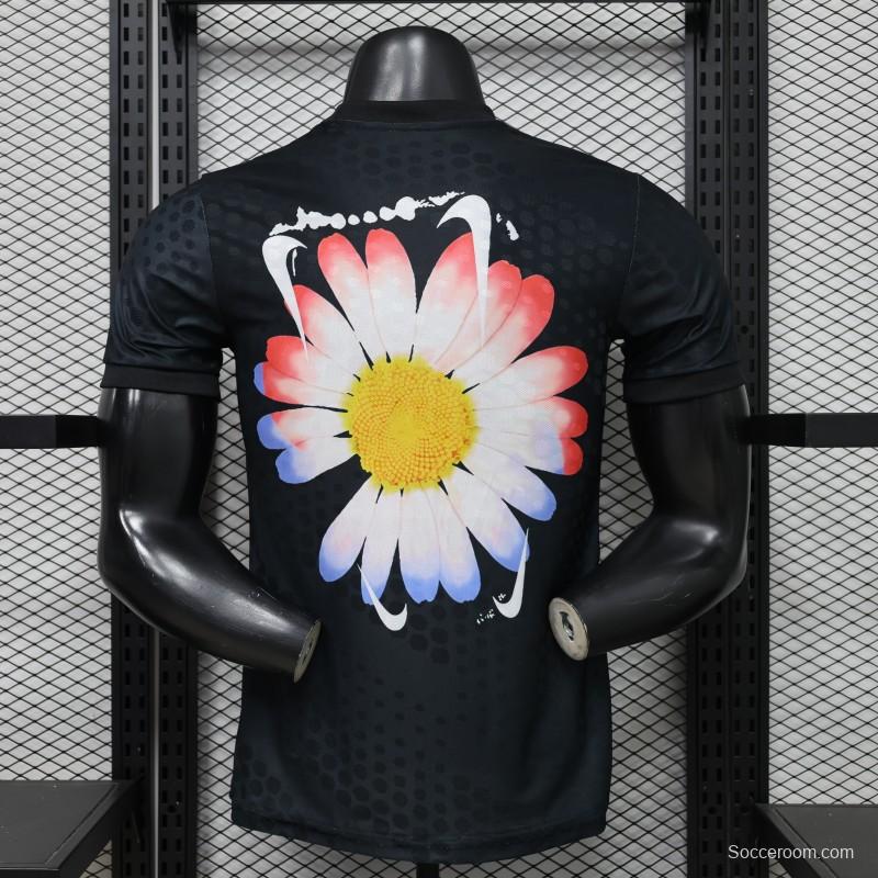 Player Version 2026 South Korea Dark Grey with Tonal Dot Allover Print Away Jersey