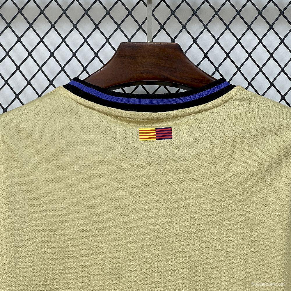 2025/26 Mens Barcelona Away Long Sleeve Jersey