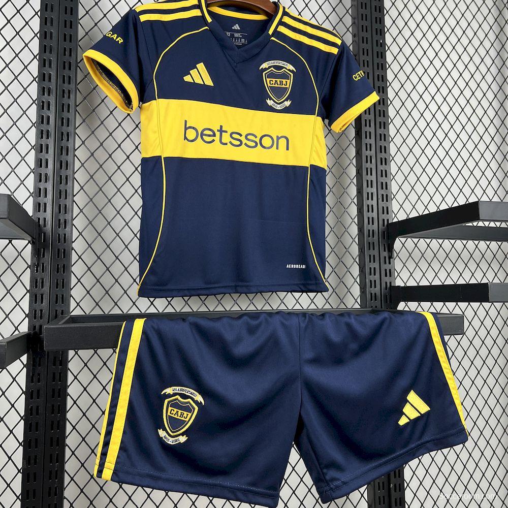 2025/26 Kids Boca Juniors Home Kit