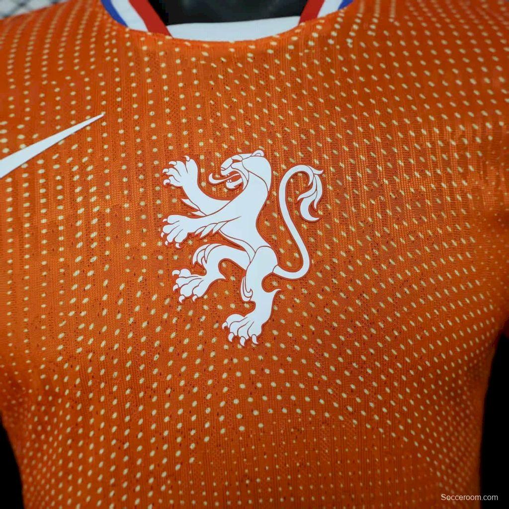 2025 Player Version Mens Netherlands (Women’s Team) Home Jersey