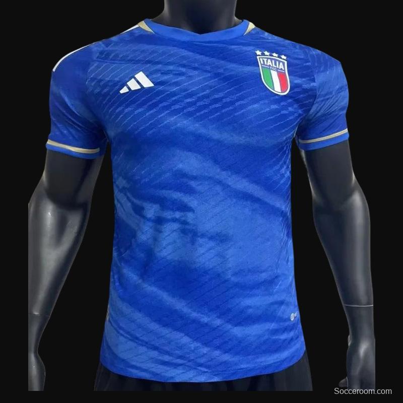 Player Version 2023 Italy Home Jersey