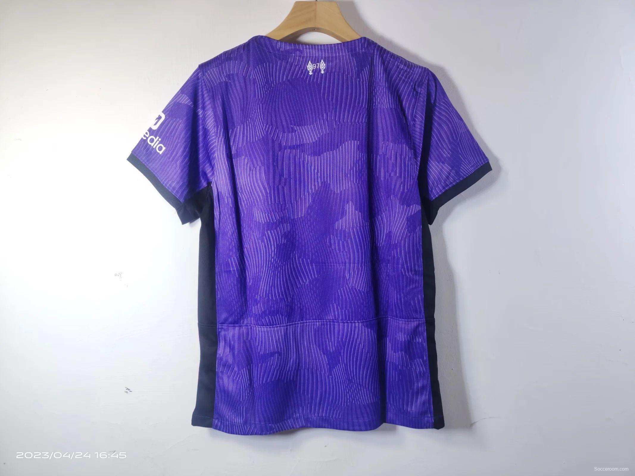 23/24 Liverpool Third Purple Jersey