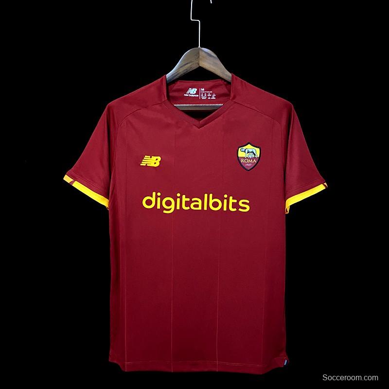 Retro 21/22 AS Roma Home Jersey